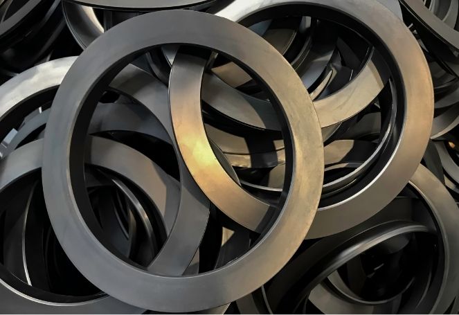 rubber O-rings and gaskets