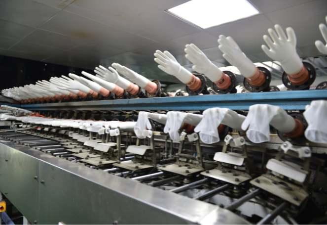 rubber gloves manufacturing